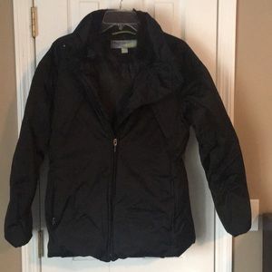 Women’s black London Fog coat